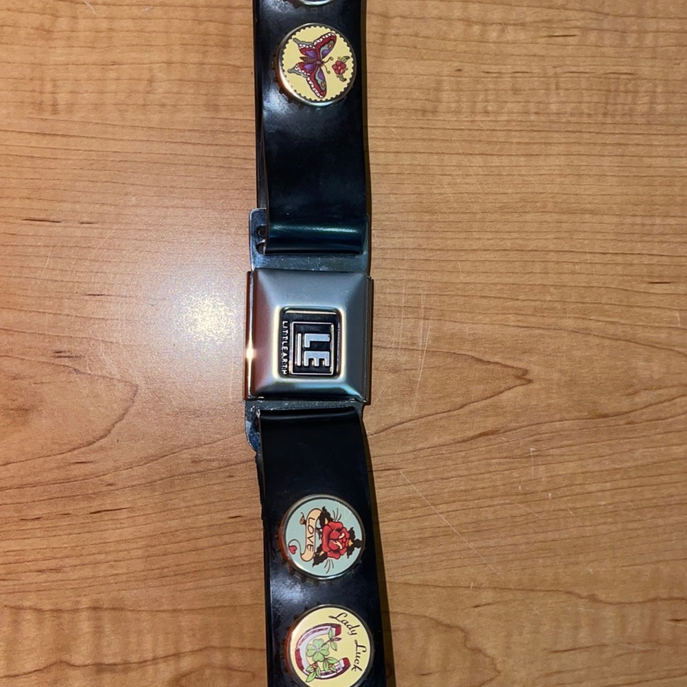 Seatbelt/ Bottle Cap Belt